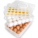 Anyumocz 72 Eggs HOLDER,3-LAYER Deviled Tray 12.4"X8.86"X6.38"(LXWXH). Fixed Price $20.41.