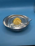 Ikea Spritta Citrus Juicer Lemon Orange Squeezer Stainless Steel Bowl Yellow. Fixed Price $9.09.