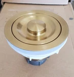 Kitchen Sink Drain Assembly For 3-1/2-INCH Opening Size And Strainer. Fixed Price $9.95.