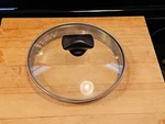 Farberware Saucepan Lid Glass Strainer 6.5" Square Handle. Fixed Price $13.65.