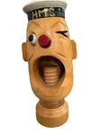 Vintage Wooden Nautical Sailor Nutcracker Head Hms Winking Screw Type Taiwan Bar. Fixed Price $22.00.