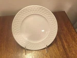 Oneida Sakura White Basket Weave Salad Plate 7 3/4". Fixed Price $5.94.