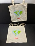 X2 Official Cvs Earth Canvas Beige Tote Shopping Bag Heartbeat Logo Reusable New. Fixed Price $11.99.
