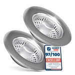 Premium 2 Pack - Kitchen Sink Drain Strainer Bathroom 3 1 Stainless Steel .... Fixed Price $61.40.