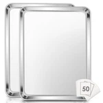 E-far 20 X14 Stainless Steel Extra Large Baking Cookie Sheet Pan For Oven. Fixed Price $79.87.