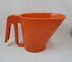 Rubbermaid Flour Sifter 3-CUP Orange Handle Built-in Screen Baking Tool Vintage. Fixed Price $9.99.