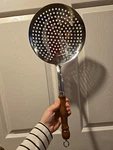 The Frugal Gourmet Stainless Steel Strainer By Jeff Smith. Fixed Price $10.79.