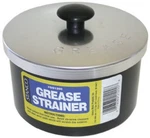 Grease Strainer Cup & Lid, Aluminum, 40 Oz. GS-1200. Fixed Price $18.83.