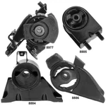 Engine & Transmission Mounts Set 4PCS For Mazda Protege 99-01 1.6L, Manual Only.. Fixed Price $89.00.