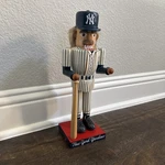 New York Yankees Wooden Nutcracker Baseball Mlb Kurt Adler 14". Fixed Price $33.00.