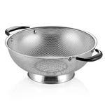 Tiawudi 18/8 Stainless Steel Colander, Easy Grip Micro-perforated 5-QUART Col.... Fixed Price $30.34.