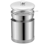 Ohtomber 1.2L Bacon Grease Saver Container With Fine Mesh Strainer And Non-slip. Fixed Price $19.18.