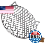 Turbokey 12" Round 304 Stainless Steel Bbq Cooking Grill Grate Rack With Legs. Fixed Price $40.17.