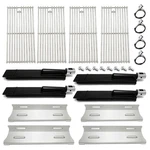 Stainless Steel Heat Plates 15 3/4", 17 5/8" Cooking Grates Burners And. Fixed Price $239.99.