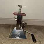 Tomato Mill Press Stainless Steel Garantito Inox Omac Juicer Food Vtg. Fixed Price $26.00.