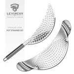 Levinchy Pot 2 Pieces Stainless Steel Set,. Fixed Price $17.58.