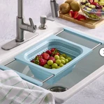 Kitchenaid, Collapsible Expandable Sink Colander (choose Color). Fixed Price $45.00.