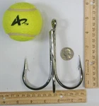 14/0 Treble Stainless Steel Welded Large. Fixed Price $21.49.