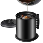 Cambom Bacon Grease Container 1.3L Kitchen Oil Can W/ Fine Mesh Strainer. Fixed Price $37.99.