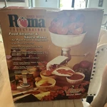 Vintage Roma Tomato Strainer Sauce Maker Weston 200P Never Used. Fixed Price $97.00.