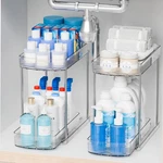 Pack Large Pull Out Bathroom Organizers And STORAGE,2 Tier 12.8 Tall Sl. Fixed Price $30.20.