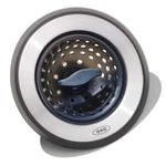 Oxo Good Grips 13259500 2-IN-1 Sink Strainer Stopper, Black. Fixed Price $17.69.