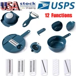 Multi Function Salad Uten Vegetable Chopper Carrots Potatoes Manually Cut Shred. Fixed Price $12.49.