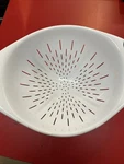 Oxo Good Grips 3 Qt Plastic Colander, White. Fixed Price $13.72.