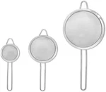 Stainless Steel Mesh Strainer Set Of 3 - Small, Medium And Large Fine. Fixed Price $20.72.