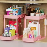Ukeetap 2 Pack Multi-purpose Pull-out Storage Organizers, Under Sink. Fixed Price $43.99.