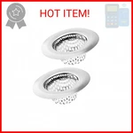 Pack 2.25" Top / 1" Basket- Sink Strainer Bathroom, Utility, Slop, Laundry,. Fixed Price $9.29.