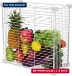 Cabilock Deep Freezer Organizer Bins Large White Wire Storage Baskets For Chest. Fixed Price $47.33.