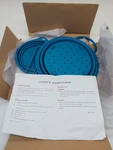 Cook's Essentials Set Of 2 Collapsible Strainers One Handle Mint Open Box. Fixed Price $12.00.
