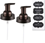 Sheechung 2 Pack Mason Jar Foaming Soap Dispenser Lids For Standard Mouth,. Fixed Price $12.74.