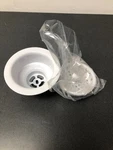 Westbrass D214-50 3-1/2 In. Post Basket Strainer Powder Coat White. Fixed Price $46.31.
