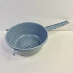 Action Ind Inc Blue Strainer Colander With Handle, Cheswick, Pa Usa Vtg *read*. Fixed Price $14.99.