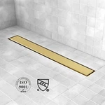 Linear Shower Drain, Gold 48 With 2-IN-1 Tile Inch,. Fixed Price $69.99.