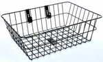 Sunlite Bicycle Front Steel Basket Black 15X10X5" Handlebar & Fork Mounted. Fixed Price $41.49.