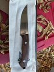 Fox Fenix Fixed Knife 4.75" Niolox Steel Blade Santos Wood Handle FX-649. Fixed Price $199.00.