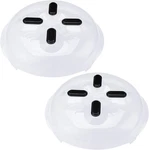 Pack Magnetic Splatter Cover, 12-INCH Clear Bpa-free Food Lid, Vented Plate Gu. Fixed Price $53.99.