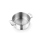 Bra Cookware Signature Stainless Steel Steamer, 9.5 Inches, 4-QUART. Fixed Price $43.95.