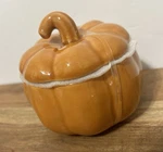 Hobby Lobby Mini Orange Ceramic Pumpkin Canister With Lid Food Safe 4 X5 New. Fixed Price $10.99.