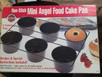 Norpro Mini Angel Food Cake Pan Baking Bake Non-stick Dessert Strawberry Summer. Fixed Price $21.99.