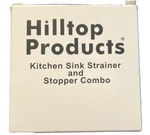 Kitchen Sink Strainer And Stopper Combo- Hilltop Products- 2 Pack. Fixed Price $8.50.