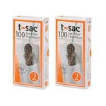 Tea Filter Bags, Disposable Infuser, Number 2-SIZE, To 4-CUP Capacity, .... Fixed Price $31.47.