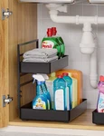 Everie Metal Pull Out Slide Shelf Organizer Under Sink Organization. Fixed Price $48.77.