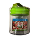 Prepara Evak Fresh Saver, Small-short Airless Canister With Green Handle 1 Qt.. Fixed Price $17.49.