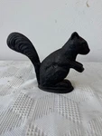 Antique Cast Iron Squirrel Nutcracker With Movable Tail Rustic Black Finish. Fixed Price $99.00.