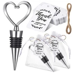 60 Pack Bridal Shower Favors Heart Shape Wine Stoppers Bulk Wedding For. Fixed Price $58.98.