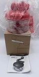 Tupperware Red Quick Chef Food Processor Chopper Mixer Whisk. Fixed Price $28.95.
